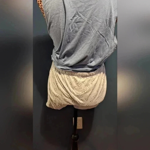 Croft And Barrow Blue Tank Top Women's Pajama Set Size XL (EUC) - Picture 5 of 13